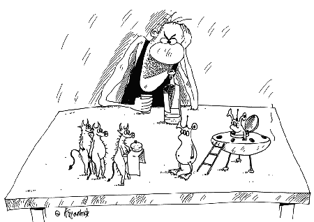 Карикатура, Алексей Булатов